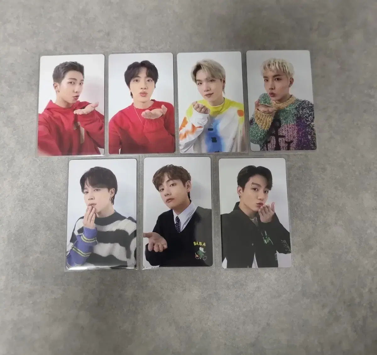 Bts Japan FC W member limited poca bulk wts