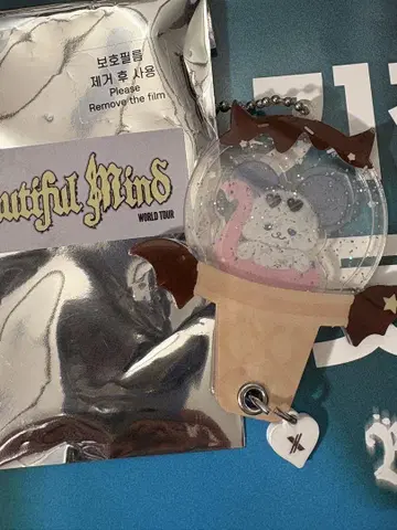 Beautiful Mind World tour 키링 부산 한정판 고니
