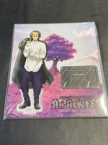 진격의 거인 ATTACK FES 어택 페스티벌 아크릴 스탠드 엘르빈