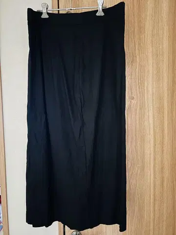 무인양품 블랙 타이트 스커트 XL