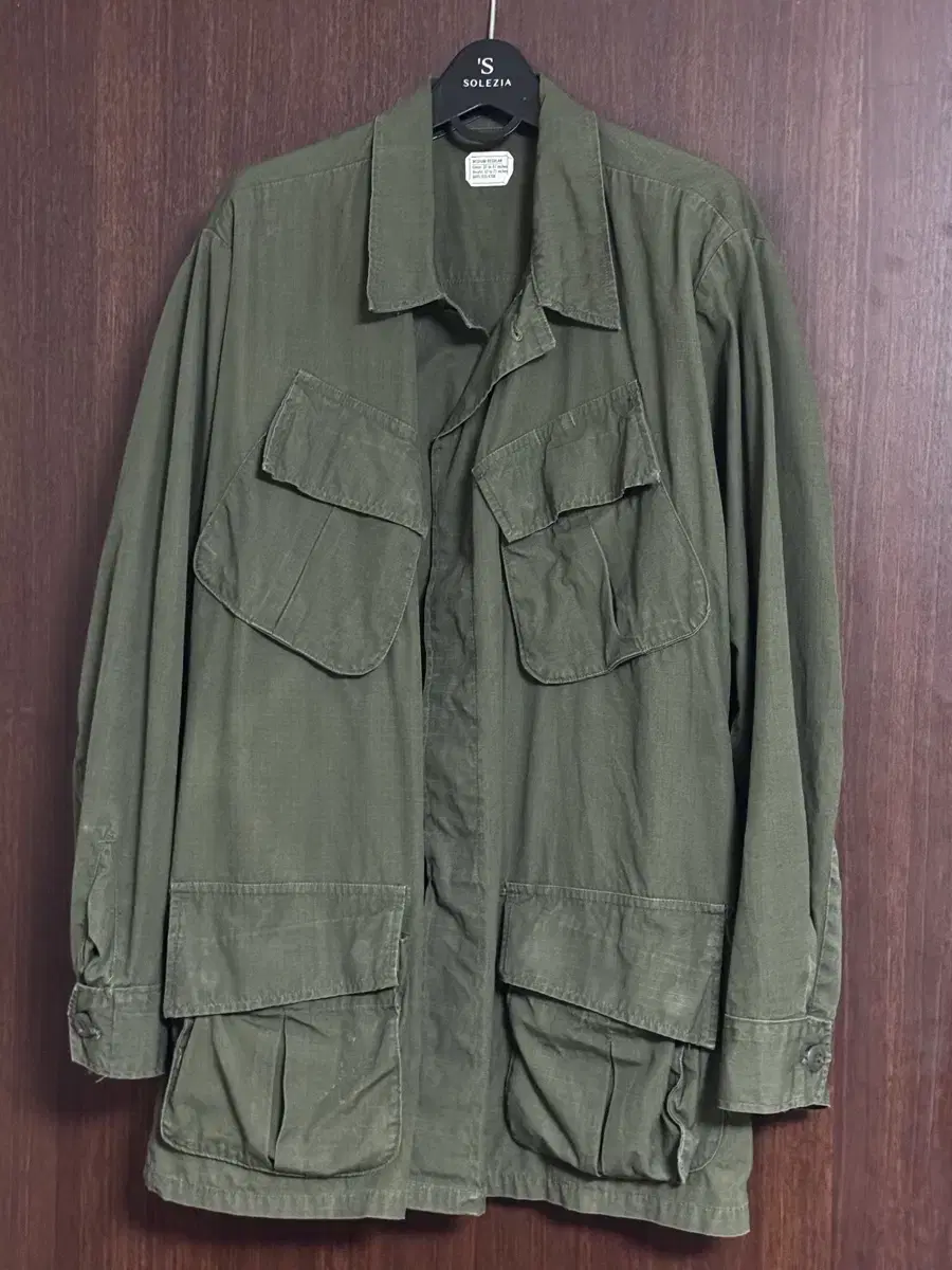 M/R) 60s Jungle Fatigue Jacket Original 4th Generation