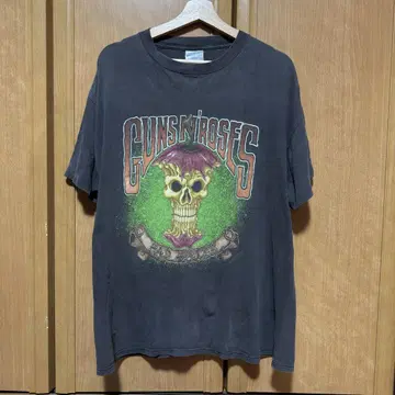 GUNS N' ROSES XL 1992 빈티지 밴딩 티셔츠 90년대