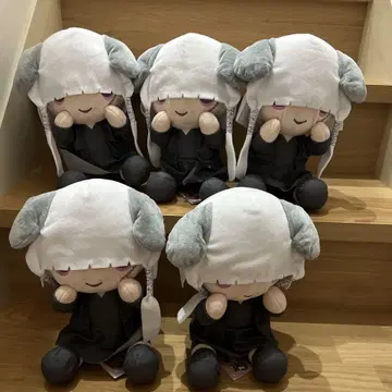 진천지개벽 집단 지그재그 산리오 L 봉제 인형 5개 세트