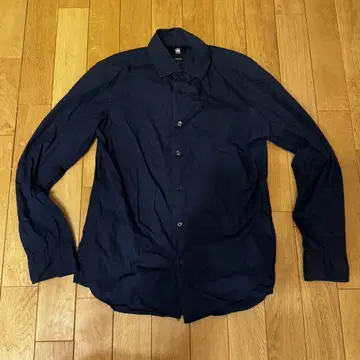 G-STAR RAW 슬림 핏 네이비 셔츠 L