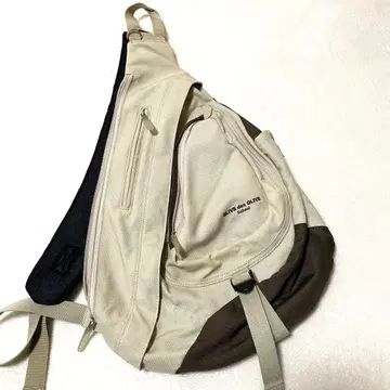 00s Y2K 슬링 백 원숄더 OLIVE des OLIVE