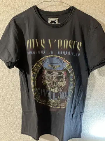 AMPLIFIED 레어 GUNS N' ROSES 티셔츠 S 빈티지 가공