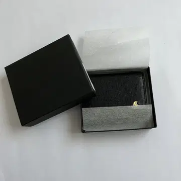 코인 케이스 브랜드 동전 지갑 미니 지갑 가죽 천연 가죽 블랙 원 포인트