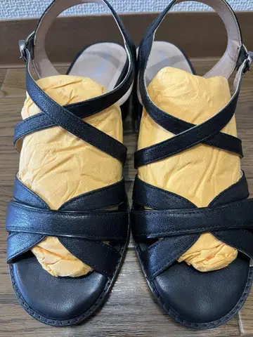 GEOX RESPIRA 블랙 샌들
