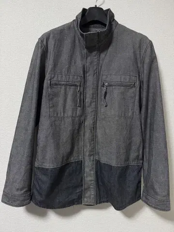 90s 마리떼 프랑소와 저버 지그 업 데님 자켓
