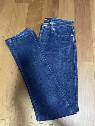 아페쎄 다크 블루 스키니 데님