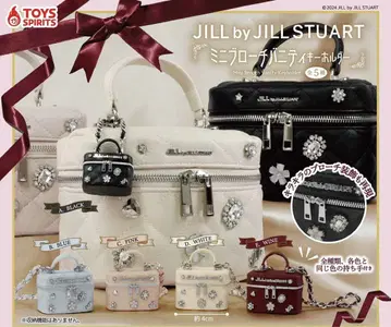 JILL by JILL STUART 미니 브로치 베니티 키링 컴프
