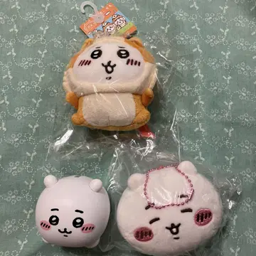 현지 특산품 아키타견 치이카와 (먼작귀) 세트