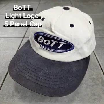 희귀한 BoTT 라이트 로고 5 패널 캡 보트