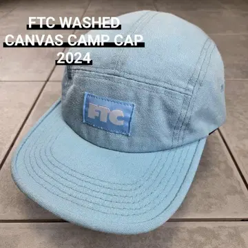 Rare FTC 워싱 캔버스 캠프 캡 2024