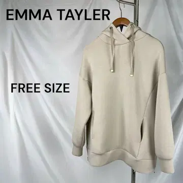 EMMA TAYLER 후드 부착 맨투맨 FREE SIZE 택 포함 새상품
