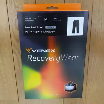 미사용 VENEX 프리 느낌 쿨 스테테코 남성용 M 블랙