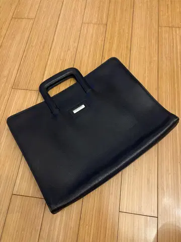 ungaro 웅가로 비즈니스 백 클러치백 남성용 블랙 가죽