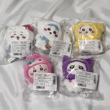 산리오 캐릭터즈 치이카와 (먼작귀) 마스코트 홀더 전 5종