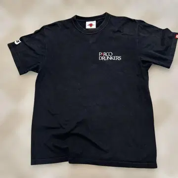 펑크 드렁커스 20주년 한정판 파르코 티셔츠 (중고) 블랙 XL
