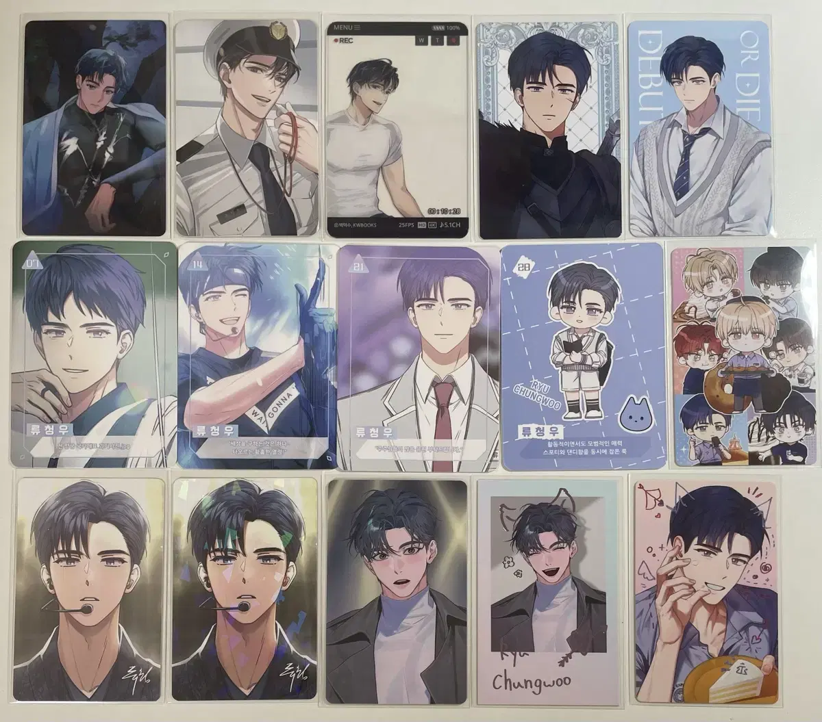 Testar Ryu Cheong-woo poca goods bulk wts Park Mun-dae Bae Se-jin Seon A-hyeon Keun Se-jin Cha Yu-jin Kim Rae-bin