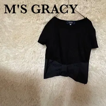 M'S GRACY 리본 컷 티셔츠