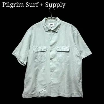 Pilgrim Surf + Supply 반팔 셔츠 필그림