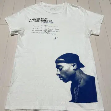 2Pac A RIVER THAT FLOWS FOREVER 티셔츠