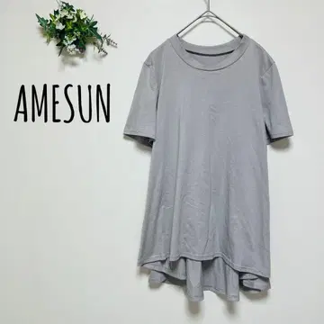 AMESUN 아메스 여성용 티셔츠 컷소 반팔