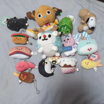 봉제 인형 세트