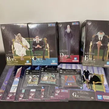 제일복권 원피스 오로성 B.C.D.E상 하위상 세트