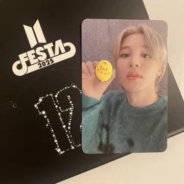 BTS FESTA 2025 공식 트레이딩 카드 Jimin 지민