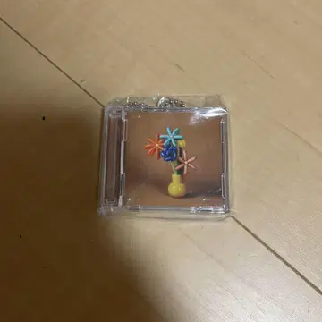 마카로니 연필 CD풍 키링 해피 엔딩을 기대하며