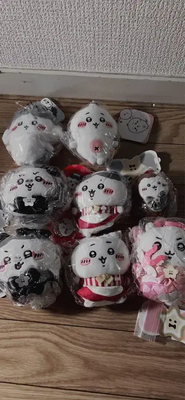 치이카와 (먼작귀) 마스코트 봉제 인형 묶음 판매