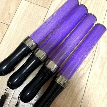 보라색 킹 블레이드 응원봉 4개 세트
