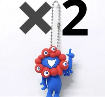 오사카 간사이 엑스포 2025 PVC 마스코트 밉밉 키링 C 2개