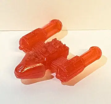 마루카 스타 워즈 컬러 지우개 Y 윙 파이터 레드 클리어
