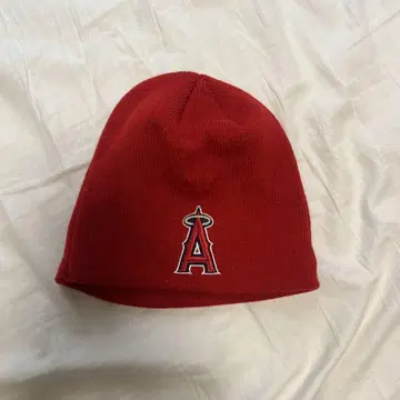 New Era 빨간색 비니 로고 포함 Angels