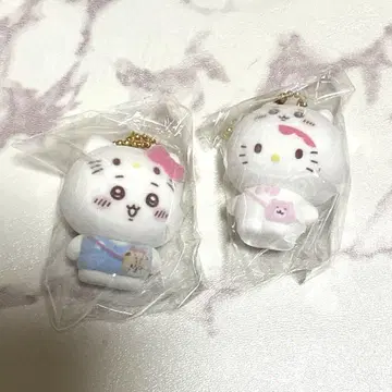 치이카와 산리오 치이카와 헬로키티 플로키 마스코트 참