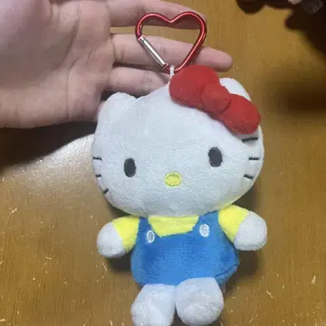 헬로키티 봉제 인형 키링