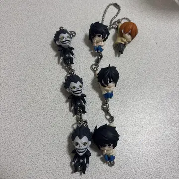 DEATH NOTE 집어 연결 마스코트 7종 세트