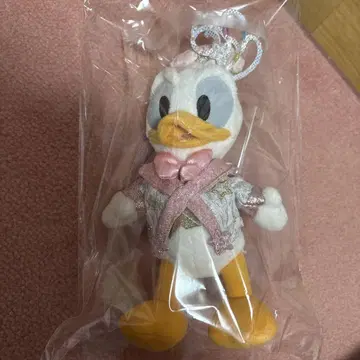 도널드 덕 빌리브 시 오브 드림 봉제 인형 키링