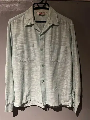 50년대 빈티지 순례자 셔츠 50년대 빈티지