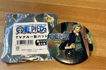 원피스 Roronoa Zoro 캔뱃지 TV 크루 캔뱃지
