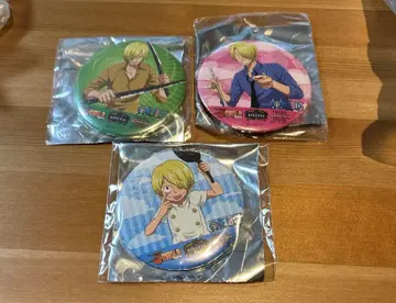 원피스 ONE PIECE 캔뱃지 3개 세트 상디