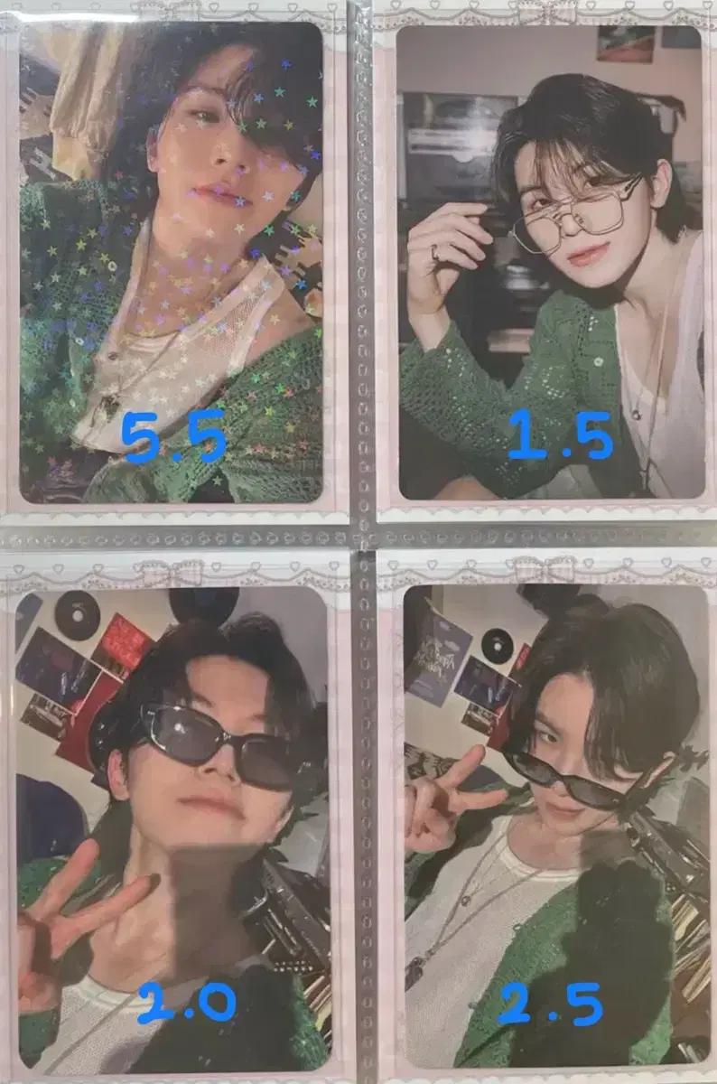 탈덕 급처)세븐틴 우지 일괄 처분 미니 11집 초록 니트 베스트 앨범