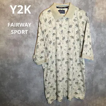 Y2K FAIRWAY SPORT 피케 셔츠 빈티지 골프 로고