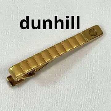 던힐 dunhill 넥타이핀 골드 도금 로고 넥타이핀