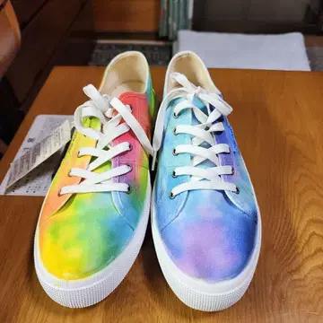 Blu + star 스니커즈 염색
