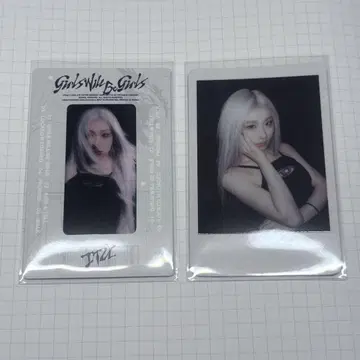 ITZY girls will be girls 체리온 폴라로이드 카세트