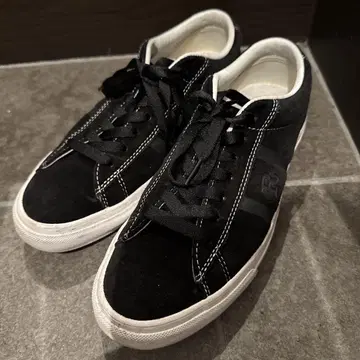 REGAL 블랙 스웨이드 스니커즈